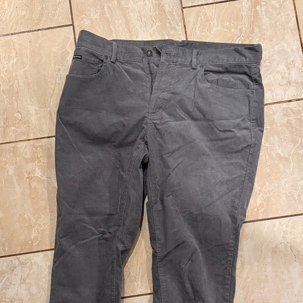 Brooks Brothers Gray Corduroy Men's Pants